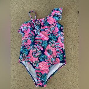 Lilly Pulitzer Girls Zita swimsuit Size 7